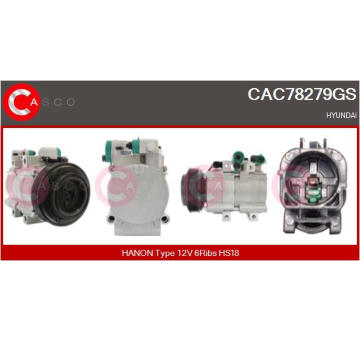 Alternátor CASCO CAL15108AS