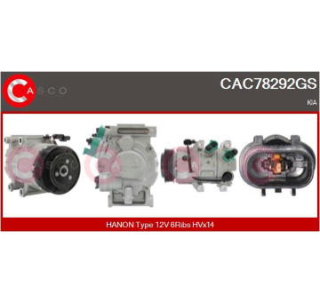 Alternátor CASCO CAL15128AS