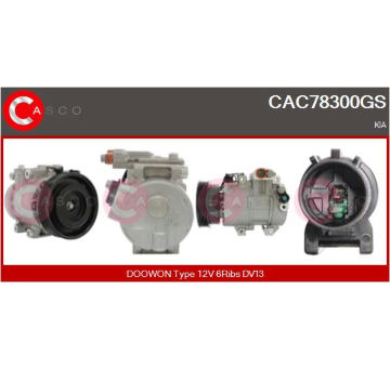 Alternátor CASCO CAL15137AS