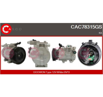 Alternátor CASCO CAL15170AS