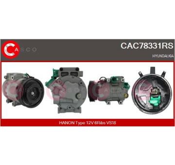 generátor CASCO CAL15185RS