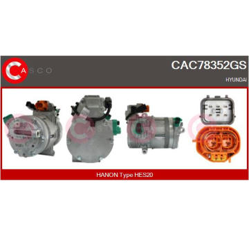 Alternátor CASCO CAL15209AS