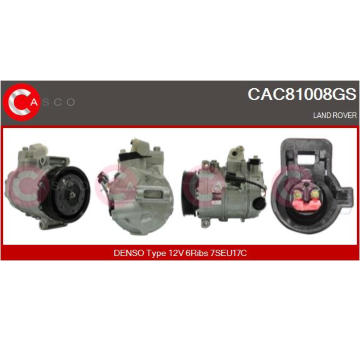 Alternátor CASCO CAL15254AS