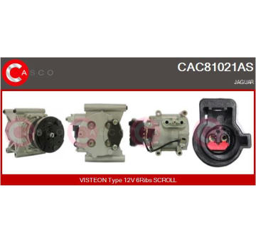 Alternátor CASCO CAL15295AS