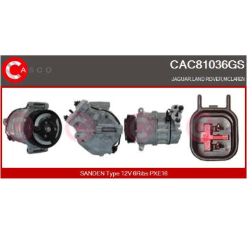 Alternátor CASCO CAL15330AS