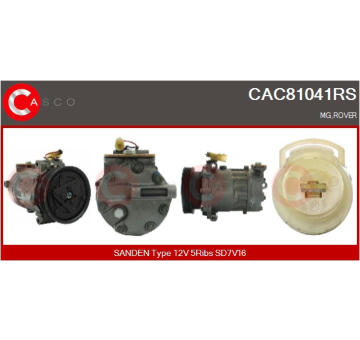 generátor CASCO CAL15341AS