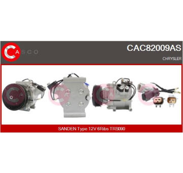 Alternátor CASCO CAL15379AS