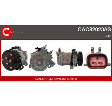 generátor CASCO CAL15404AS