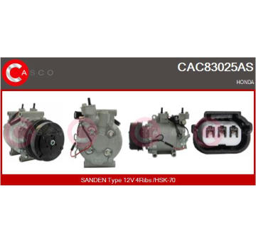 generátor CASCO CAL15463GS