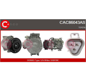 Alternátor CASCO CAL20107AS