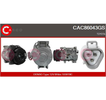 Alternátor CASCO CAL20108AS