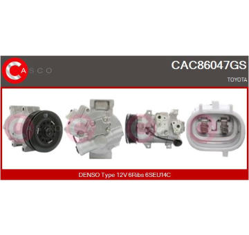 Alternátor CASCO CAL20116AS