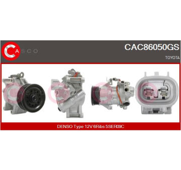 Alternátor CASCO CAL20121AS