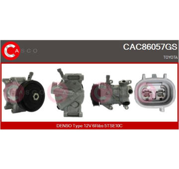 Alternátor CASCO CAL20137AS