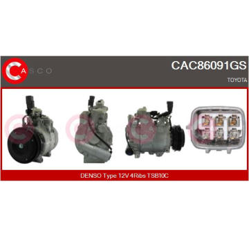 Alternátor CASCO CAL20206AS