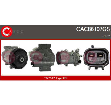 Usmerňovač alternátora CASCO CRC15107AS