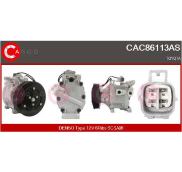 Hydraulické čerpadlo pre riadenie CASCO CSP70120AS