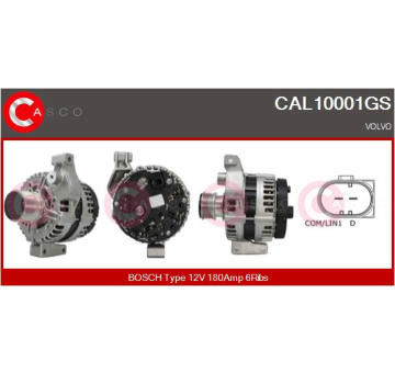Alternátor CASCO CAL30101AS