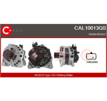 Alternátor CASCO CAL30112AS