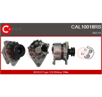 Alternátor CASCO CAL30119AS