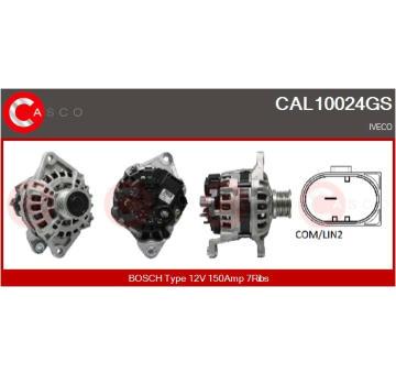 Alternátor CASCO CAL30129AS