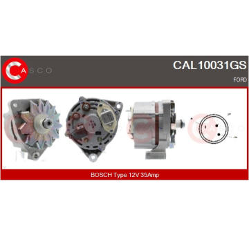 generátor CASCO CAL30139AS
