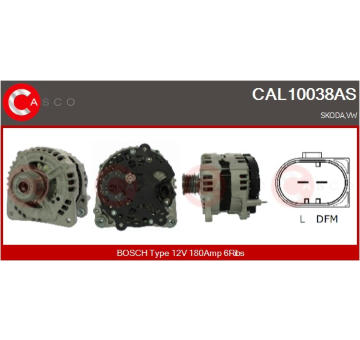 generátor CASCO CAL30145GS
