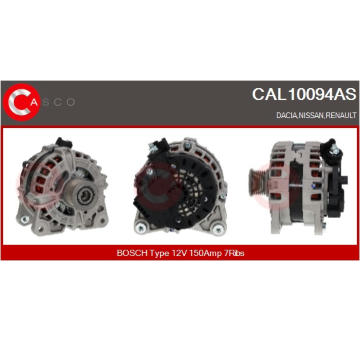 generátor CASCO CAL10094AS
