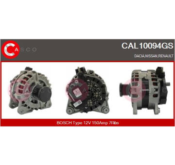 generátor CASCO CAL10094GS