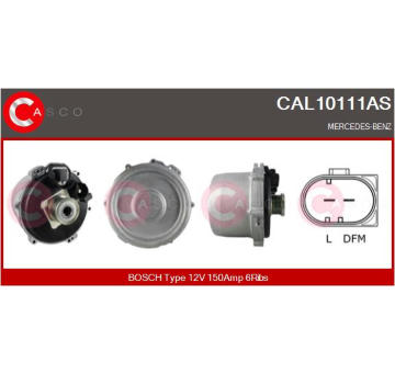 generátor CASCO CAL35114AS