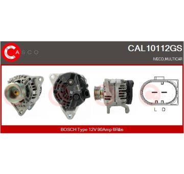 generátor CASCO CAL35117GS