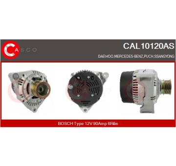 Alternátor CASCO CAL35128AS