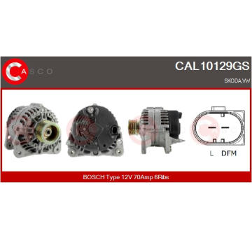 generátor CASCO CAL35144AS