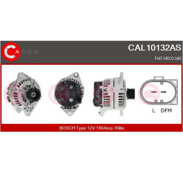 Alternátor CASCO CAL10132AS