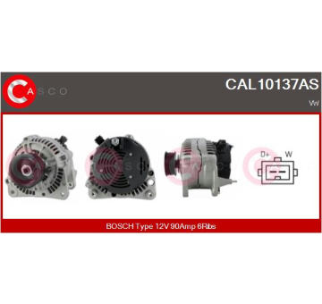 Alternátor CASCO CAL35165AS