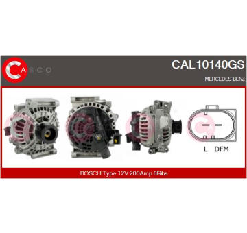 Alternátor CASCO CAL35171AS