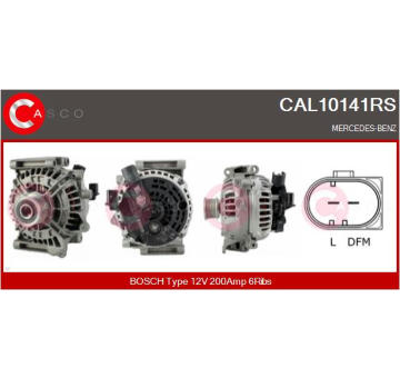 Alternátor CASCO CAL35174AS