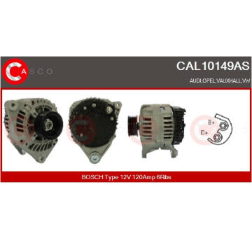 Alternátor CASCO CAL35192AS