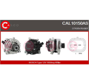 generátor CASCO CAL10150AS