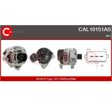 generátor CASCO CAL35196GS