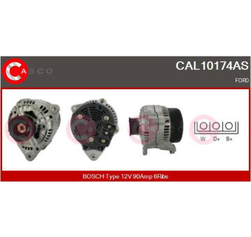 generátor CASCO CAL35243AS