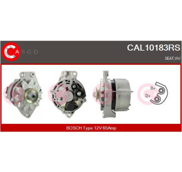 Alternátor CASCO CAL35254AS