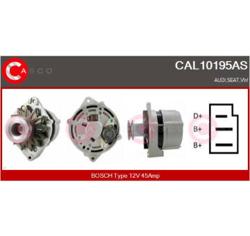 Alternátor CASCO CAL35277AS