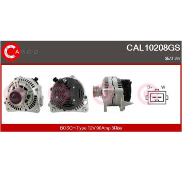 Alternátor CASCO CAL10101AS