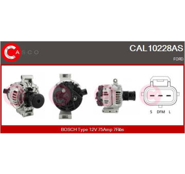 Alternátor CASCO CAL10140AS