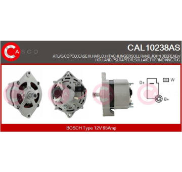 Alternátor CASCO CAL10152AS