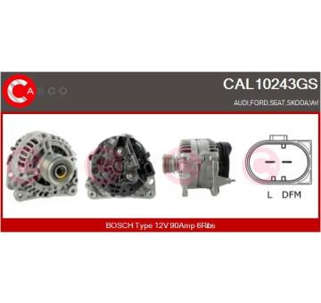 Čerpadlo ostrekovača skiel CASCO CWP83000AS