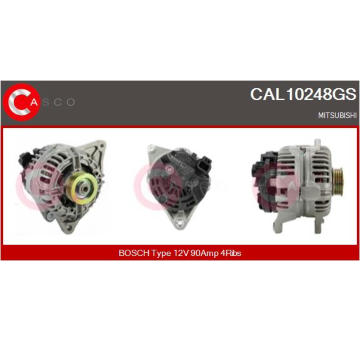 Systém čistenia skiel CASCO CWS15120AS