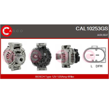 generátor CASCO CAL10253GS