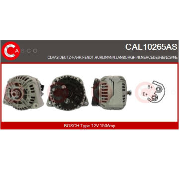 Alternátor CASCO CAL40144AS